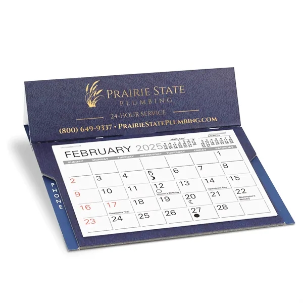 Desk Calendar w/13 month Memo style datepad & flip-out phone address,... from ASI 95280 Warwick Publishing Co / Warwick