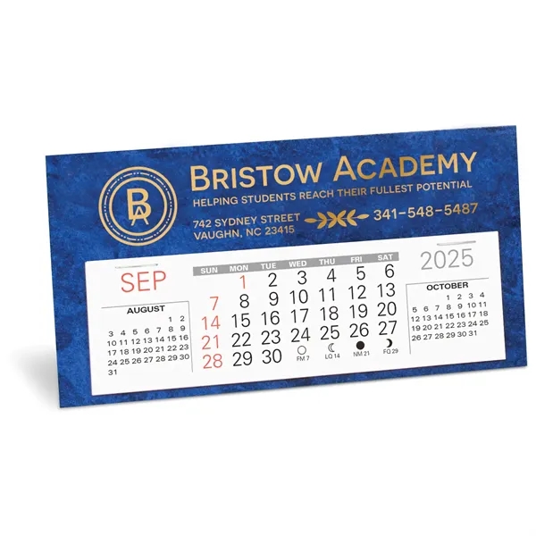 Economizer lightweight desk calendar, 13 month, 3 month in view date... from ASI 95280 Warwick Publishing Co / Warwick