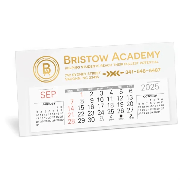 Economizer lightweight desk calendar, 13 month, 3 month in view date... from ASI 95280 Warwick Publishing Co / Warwick