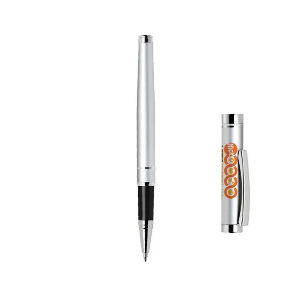 Cap off sleek style aluminum rollerball pen.... from ASI 31517 Admart Products / Admart Line