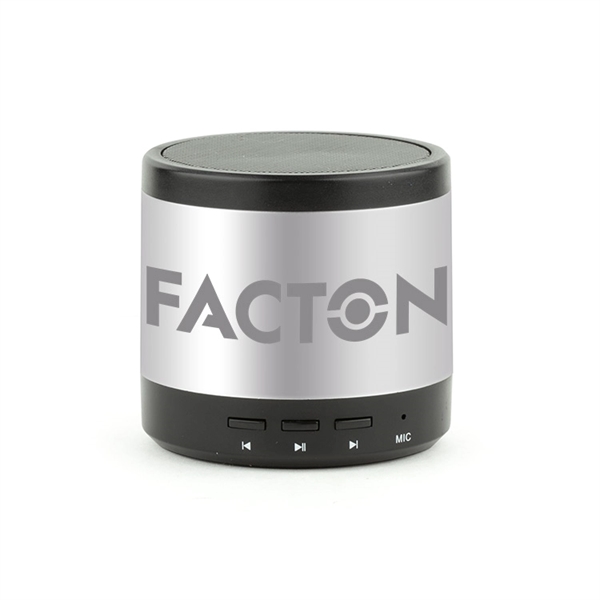 2 5/16" x 2 1/2" wireless speaker that's rechargeable and lights... from ASI 88060 Snugz/USA Inc / Sweda®