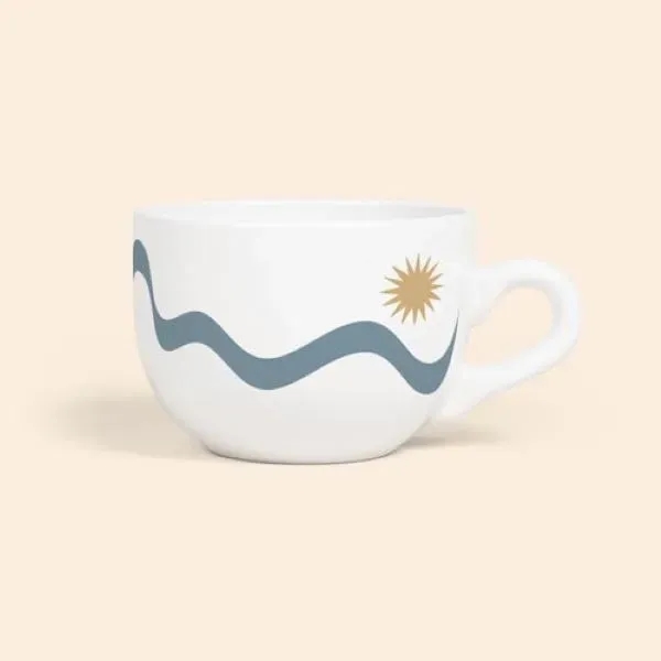 Latte cup, ceramic, white, 24 oz.... from ASI 74710 Numo / NUMO