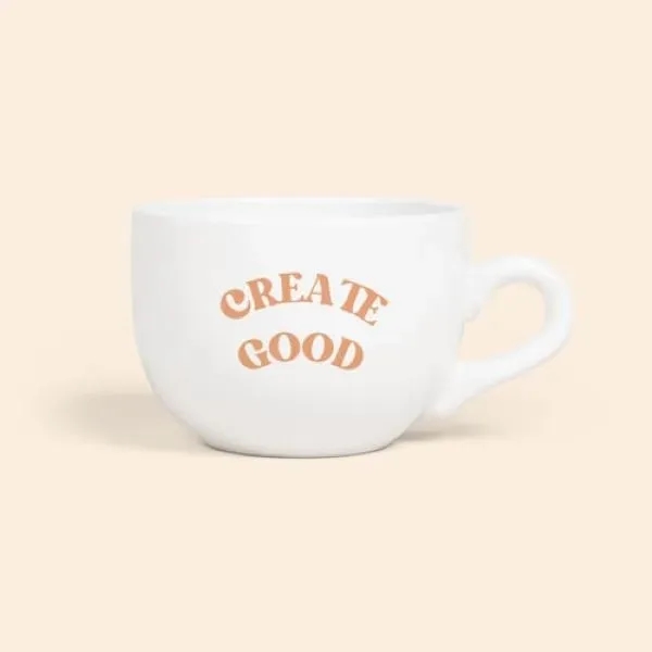 Latte cup, ceramic, white, 24 oz.... from ASI 74710 Numo / NUMO