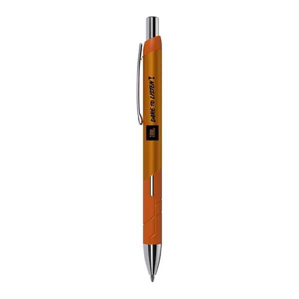 The Avia Plastic Ballpoint Pen combines a rubberized finish with a... from ASI 88660 Spector & Co.