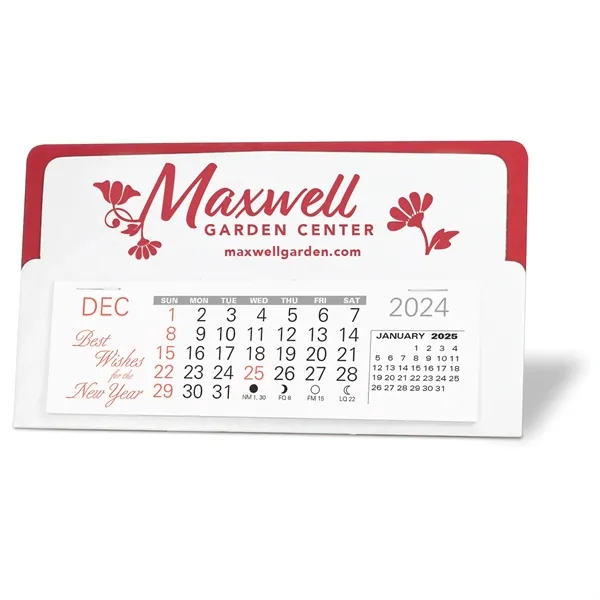 Budget priced Desk Calendar with two-tone design and 5 1/4" x... from ASI 95280 Warwick Publishing Co / Warwick