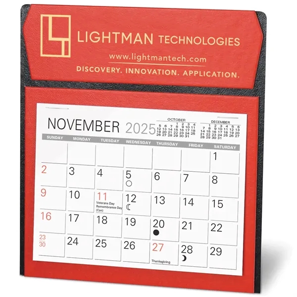 Desk Calendar w/choice of 13 month full color Scenic or Memo... from ASI 95280 Warwick Publishing Co / Warwick