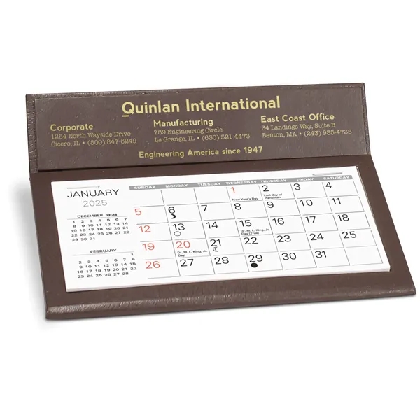 Medalist Desk Calendar with 5 3/8" x 2 5/8" Medium Memo... from ASI 95280 Warwick Publishing Co / Warwick