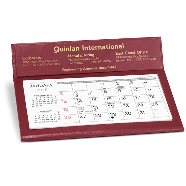 Medalist Desk Calendar with 5 3/8" x 2 5/8" Medium Memo... from ASI 95280 Warwick Publishing Co / Warwick