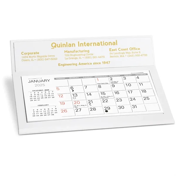 Medalist Desk Calendar with 5 3/8" x 2 5/8" Medium Memo... from ASI 95280 Warwick Publishing Co / Warwick