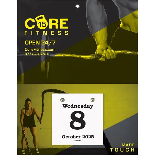 7" x 9" Daily Date Calendar with Small 3" x 3"... from ASI 95280 Warwick Publishing Co / Warwick