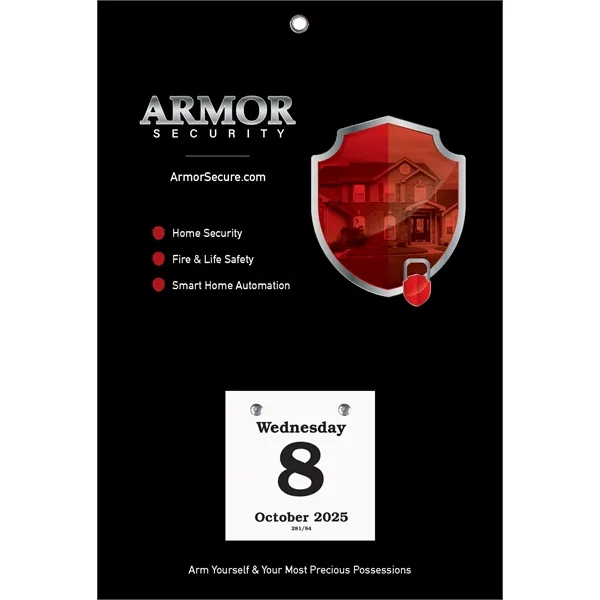 7" x 11" Daily Date Calendar with Small 3" x 3"... from ASI 95280 Warwick Publishing Co / Warwick