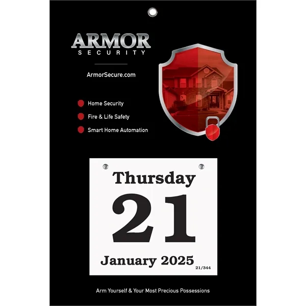 7" x 11" Daily Date Calendar with Large 6" x 5... from ASI 95280 Warwick Publishing Co / Warwick