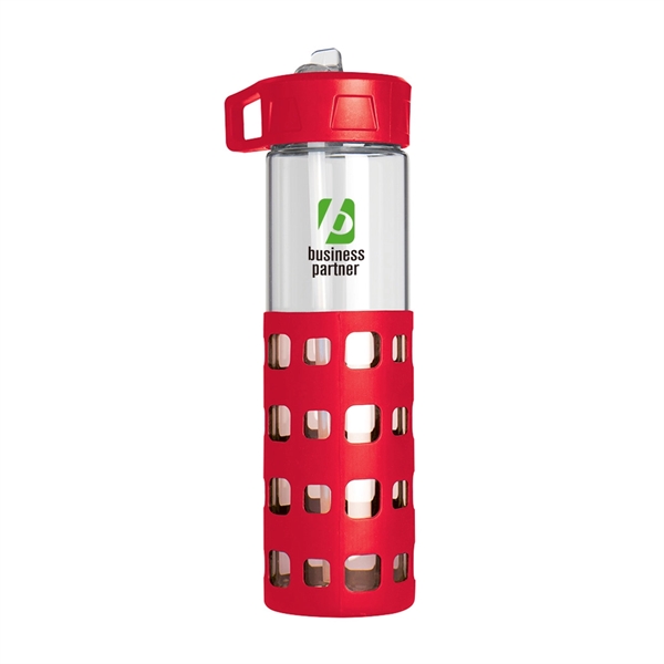 20 oz Glass Water Bottle... from ASI 31517 Admart Products