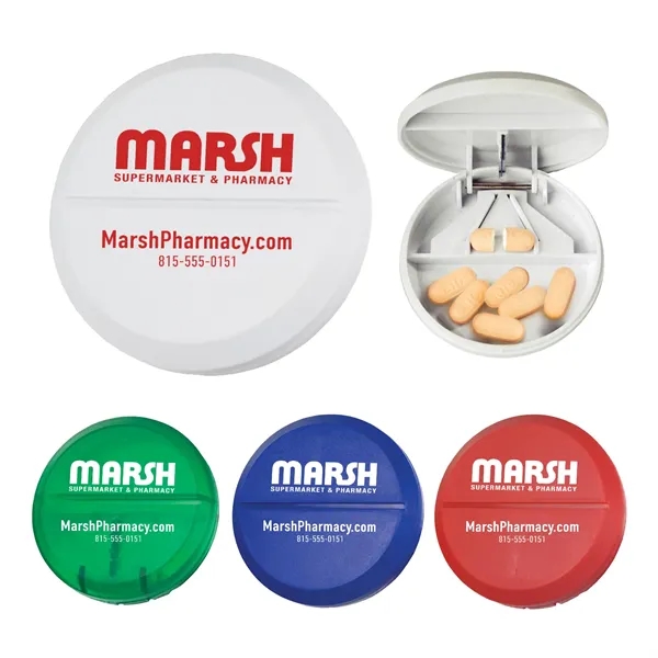 Dual function pill box cutter and storage.... from ASI 52710 Lincoln Line