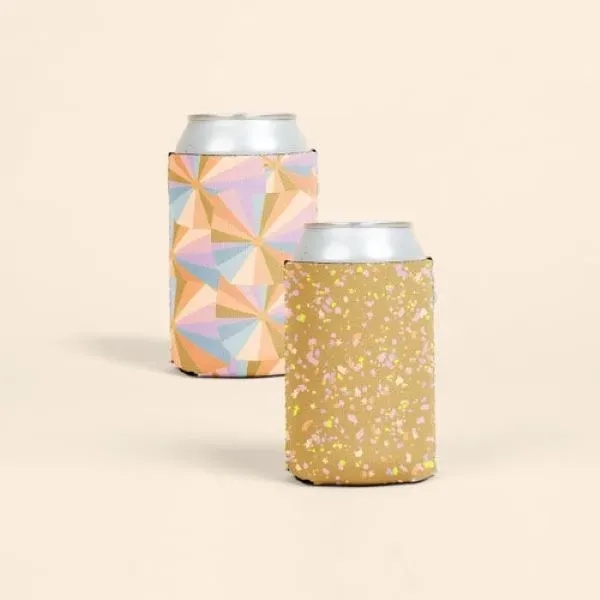 Neoprene collapsible insulator w/color stitching.  A full bleed 4CP sublimation... from ASI 74710 Numo / NUMO