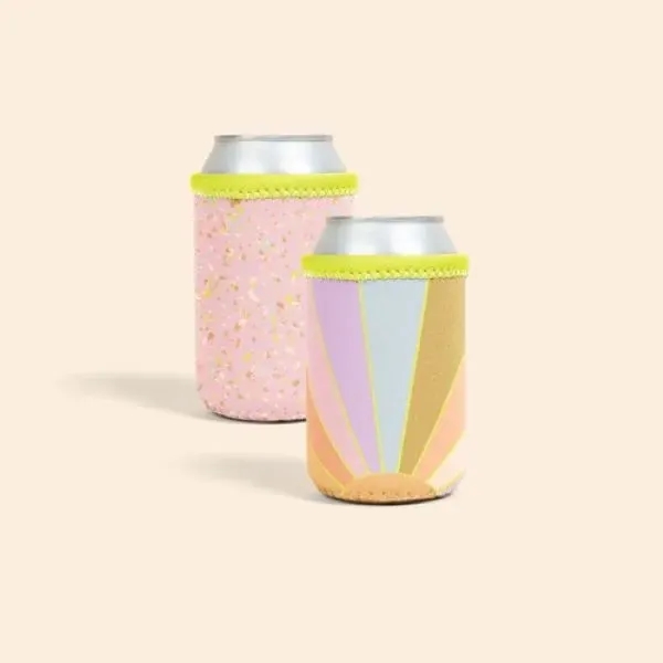 Neoprene, collapsible insulator w/sewn-in bottom & colored stitching & bias trim.... from ASI 74710 Numo / NUMO