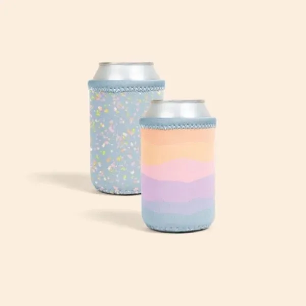 Neoprene, collapsible insulator w/sewn-in bottom & colored stitching & bias trim.... from ASI 74710 Numo / NUMO