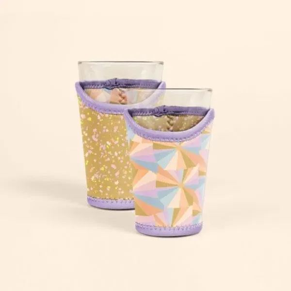 Neoprene wet suit material collapsible pint glass insulator with customizable colored... from ASI 74710 Numo / NUMO