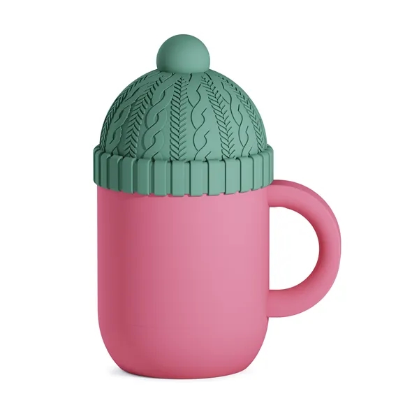 This Insulated mug features a beanie-shaped lid that adds a unique... from ASI 31518 ADNART