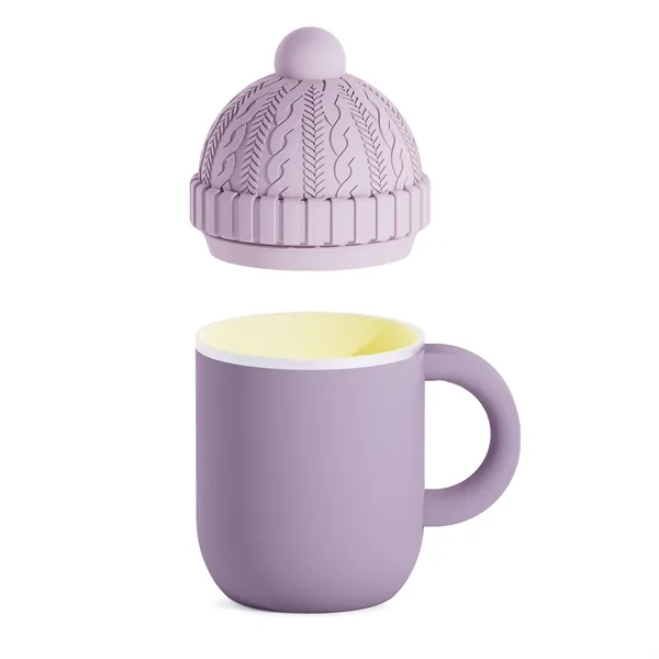 This Insulated mug features a beanie-shaped lid that adds a unique... from ASI 31518 ADNART