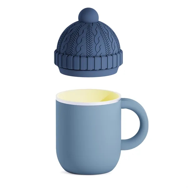 This Insulated mug features a beanie-shaped lid that adds a unique... from ASI 31518 ADNART