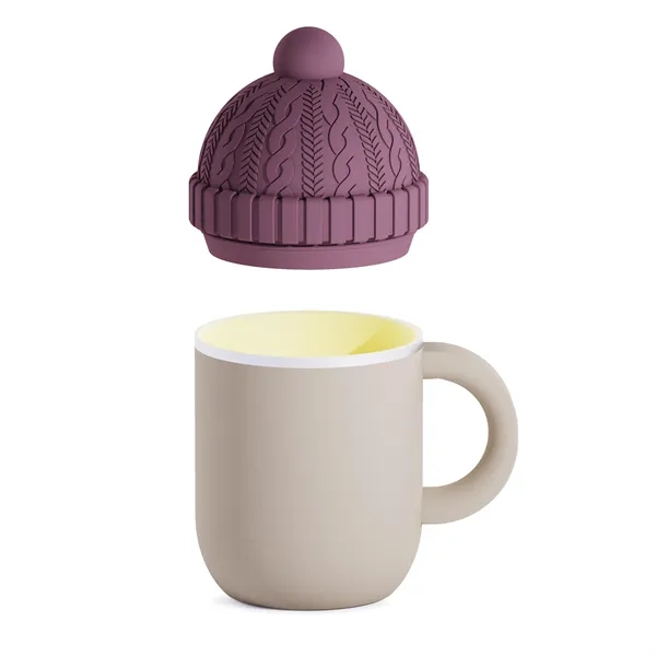 This Insulated mug features a beanie-shaped lid that adds a unique... from ASI 31518 ADNART