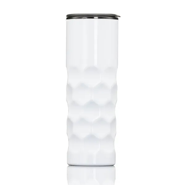 Double wall tumbler with stainless steel exterior with seamless-seal, push on... from ASI 84592 St Regis Group