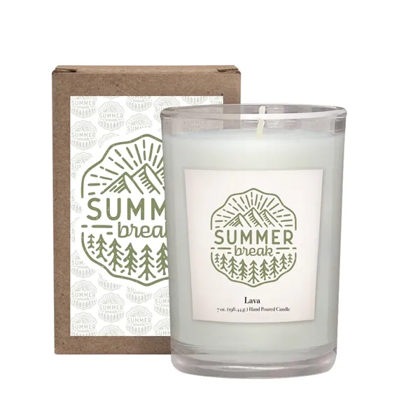 Indulge in our 8oz Luminary Scented Tumbler Candle, wrapped in a... from ASI 62088 IDProductsource