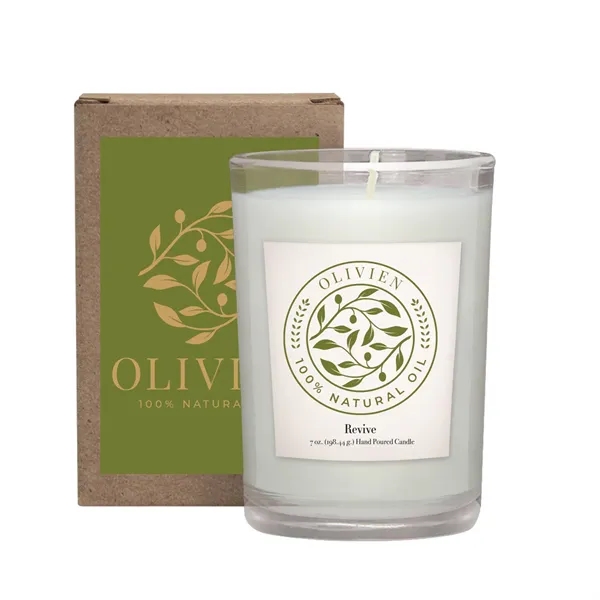 Indulge in our 8oz Luminary Scented Tumbler Candle, wrapped in a... from ASI 62088 IDProductsource