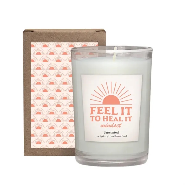 Indulge in our 8oz Luminary Scented Tumbler Candle, wrapped in a... from ASI 62088 IDProductsource