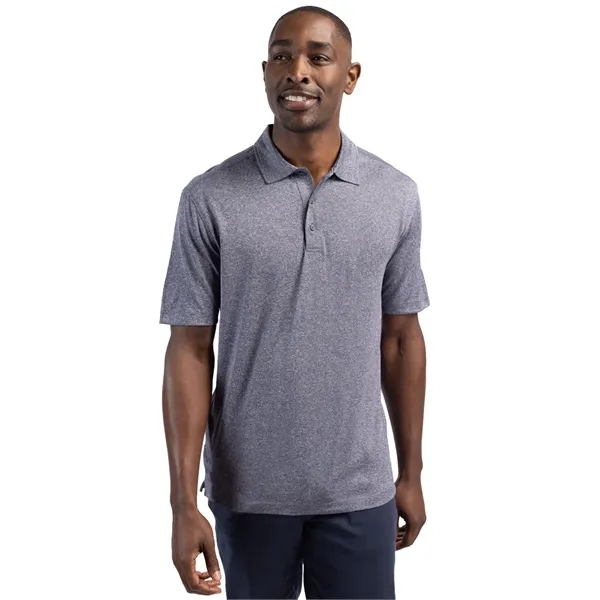 Men's polo with short sleeves, three-button placket, self-fabric neck trim, and... from ASI 47965 Cutter & Buck