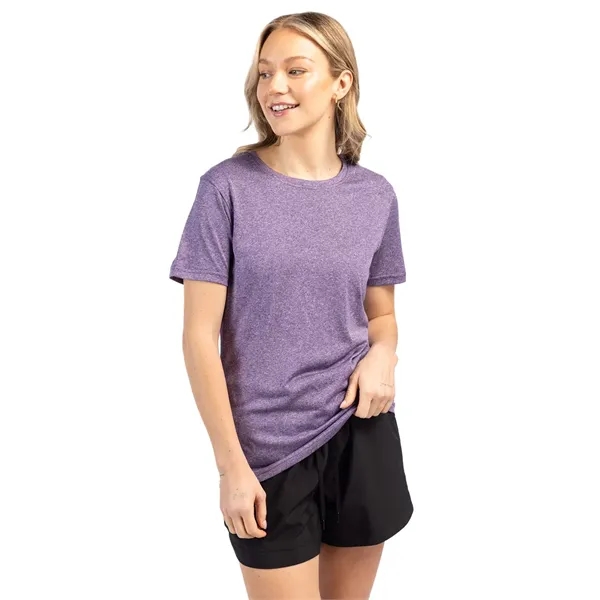 Women's t-shirt with short sleeves and self-fabric neck trim.... from ASI 47965 Cutter & Buck