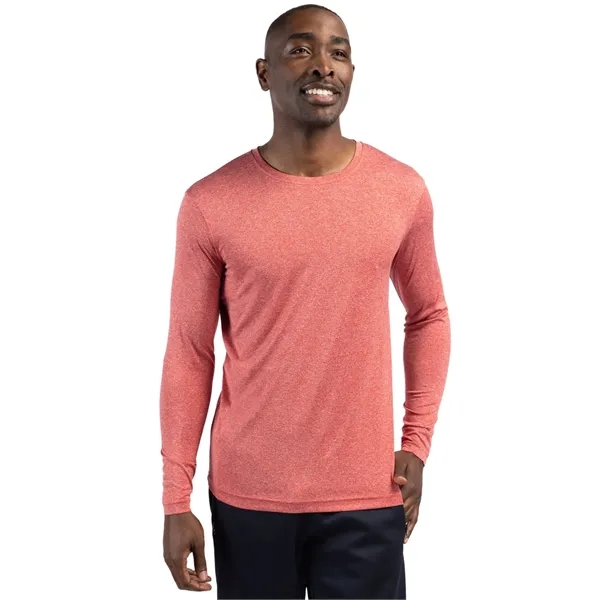 Men's t-shirt with long sleeves and self-fabric neck trim.... from ASI 47965 Cutter & Buck
