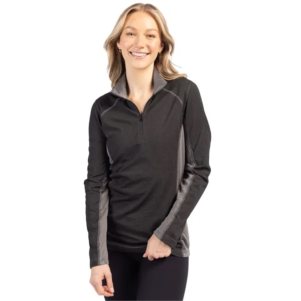 Women's pullover with a half-zip.... from ASI 47965 Cutter & Buck