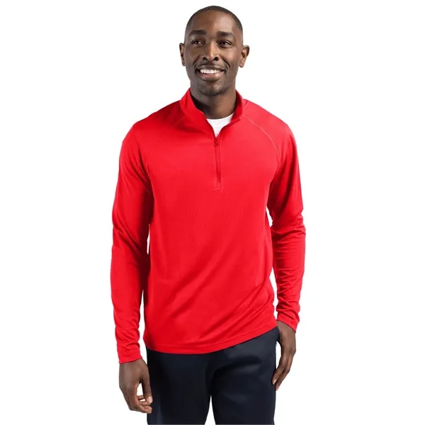 Men's sweatshirt with a half-zip.... from ASI 47965 Cutter & Buck