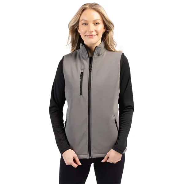 Women's vest with insulation, wind and water resistance, moisture-wicking performance, and... from ASI 47965 Cutter & Buck