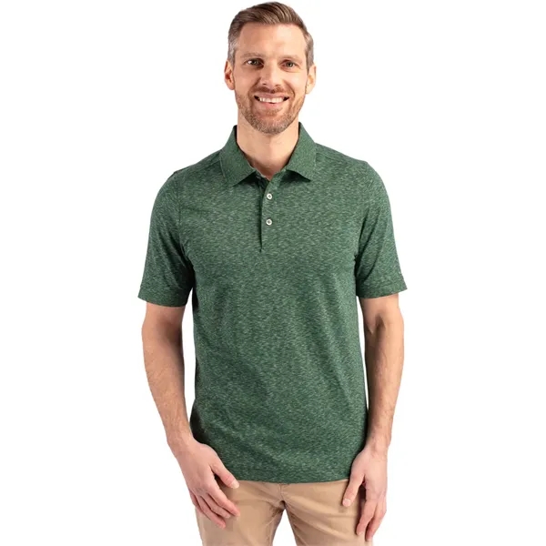 Men's polo with short sleeves, moisture-wicking performance, UPF 35+ protection, and... from ASI 47965 Cutter & Buck