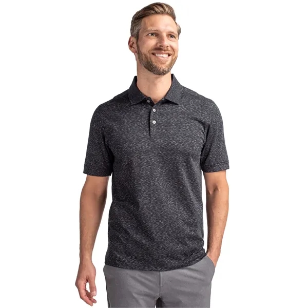 Men's polo with short sleeves, moisture-wicking performance, UPF 35+ protection, and... from ASI 47965 Cutter & Buck