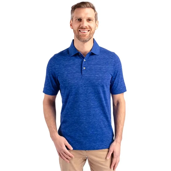 Men's polo with short sleeves, moisture-wicking performance, UPF 35+ protection, and... from ASI 47965 Cutter & Buck