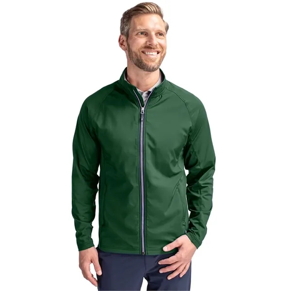 Men's jacket with a full-zip, wind resistance, zipper, pockets, and locker... from ASI 47965 Cutter & Buck