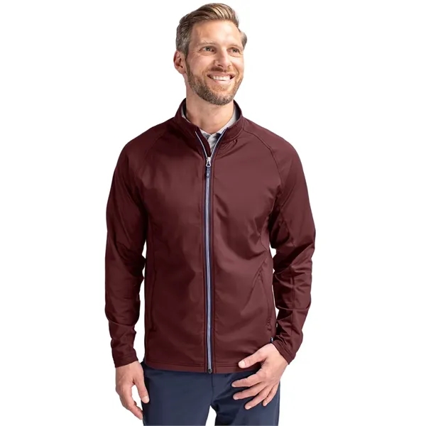 Men's jacket with a full-zip, wind resistance, zipper, pockets, and locker... from ASI 47965 Cutter & Buck