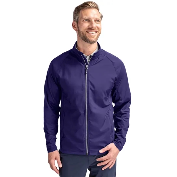 Men's jacket with a full-zip, wind resistance, zipper, pockets, and locker... from ASI 47965 Cutter & Buck