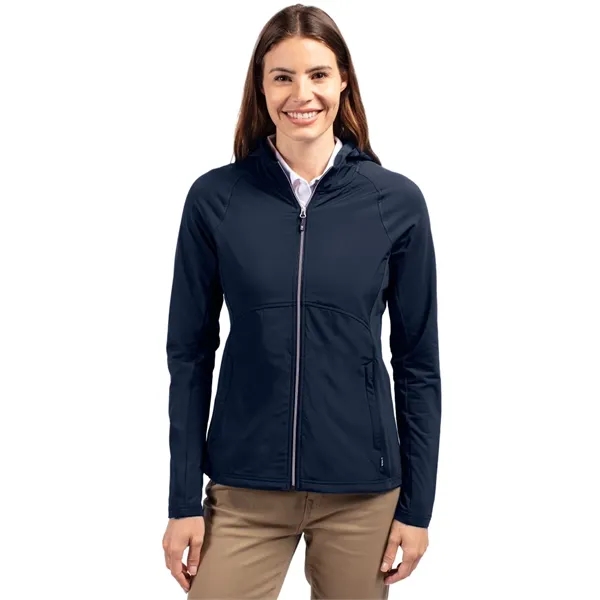 Women's jacket with a full-zip, wind resistance, front and back panels,... from ASI 47965 Cutter & Buck