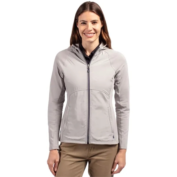Women's jacket with a full-zip, wind resistance, front and back panels,... from ASI 47965 Cutter & Buck