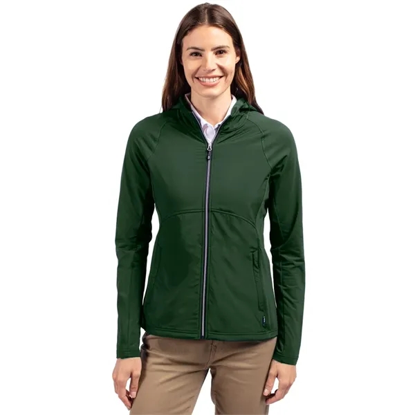 Women's jacket with a full-zip, wind resistance, front and back panels,... from ASI 47965 Cutter & Buck