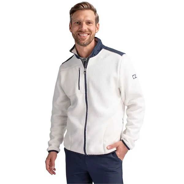 Men's jacket with a full-zip, brushed fleece interior, and sporty zipper.... from ASI 47965 Cutter & Buck