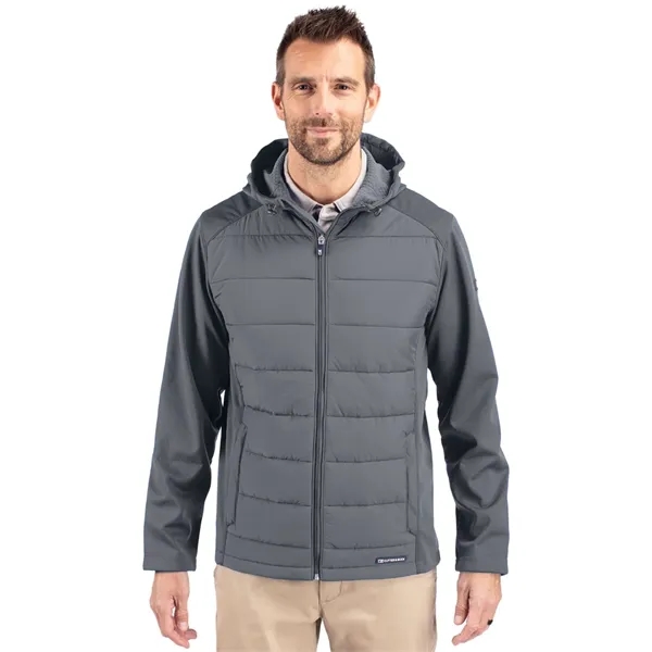 Men's jacket with a full-zip, hood, and wind and water resistance.... from ASI 47965 Cutter & Buck