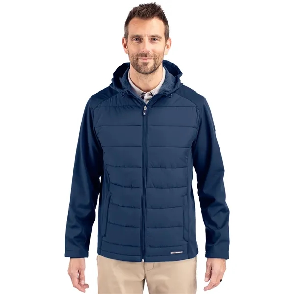 Men's jacket with a full-zip, hood, and wind and water resistance.... from ASI 47965 Cutter & Buck
