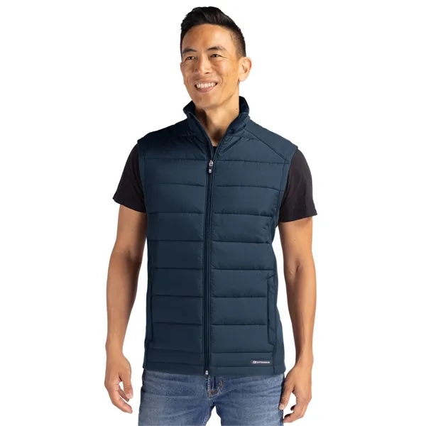 Men's vest with a full-zip, softshell, and wind and water resistance.... from ASI 47965 Cutter & Buck
