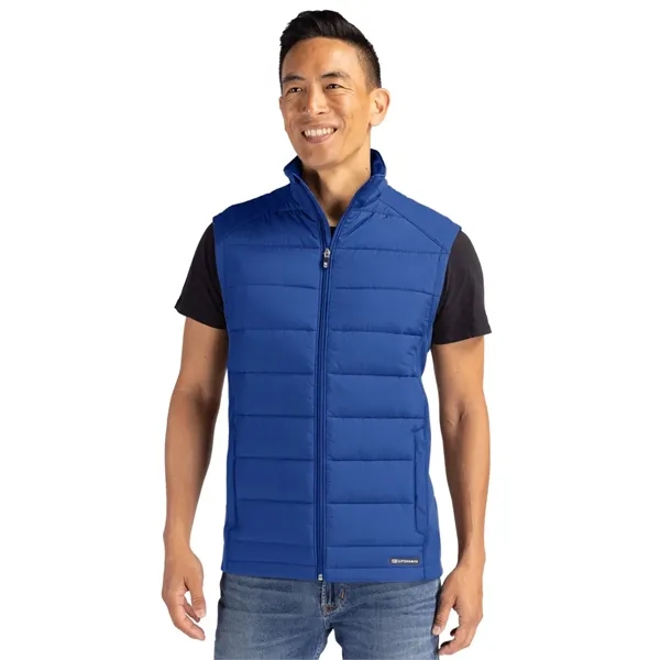 Men's vest with a full-zip, softshell, and wind and water resistance.... from ASI 47965 Cutter & Buck